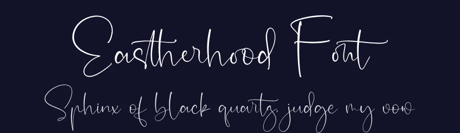 Eastherhood Font by letterfabric — Script Handwritten Font — thumbnail 2