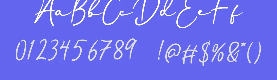 Edelweiss Flower Handwritten Font by andikastudio — Script Handwritten Font — thumbnail 3
