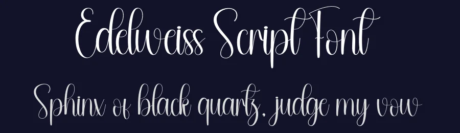 Edelweiss Script Font by andikastudio — Script Handwritten Font — thumbnail 2