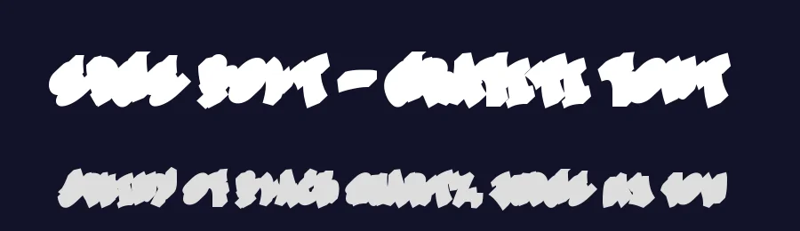 Edge Bolt – Grafiti Font by Cikareotype Studio — Display Font — thumbnail 2