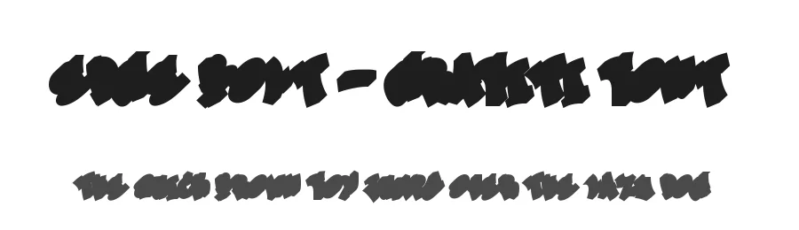 Edge Bolt – Grafiti Font by Cikareotype Studio — Display Font