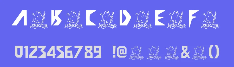 Edgeforge Free Font by Letterlays — Display Font — thumbnail 3