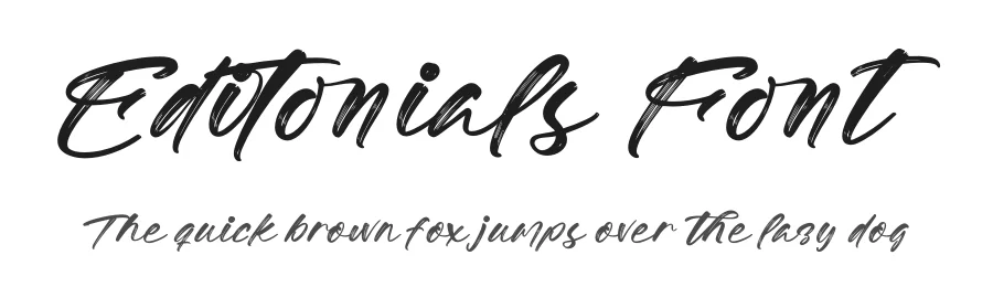 Editonials Font by Operatype.Co — Script Handwritten Font