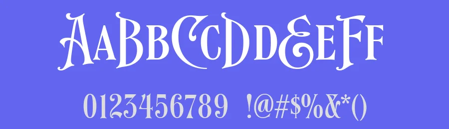 EFCO Songster Display Font by Ilham Herry — Display Font — thumbnail 3