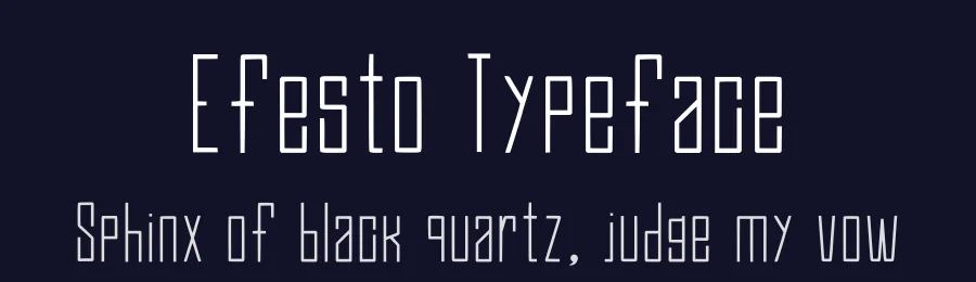 Efesto Typeface by Att Arts — Sans Serif Font — thumbnail 2