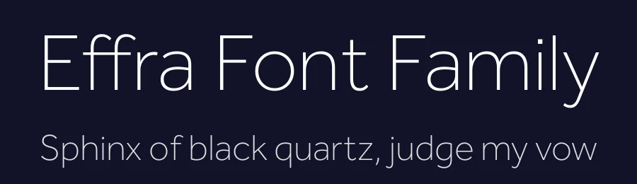 Effra Font Family by daltonmaag — Sans Serif Font — thumbnail 2