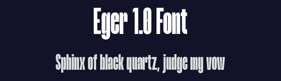 Eger 1.0 Font by Kulturë Type — Sans Serif Font — thumbnail 2
