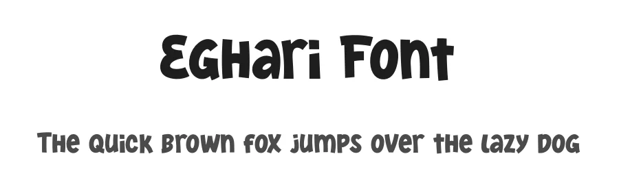 Eghari Font by Lettermine — Display Font