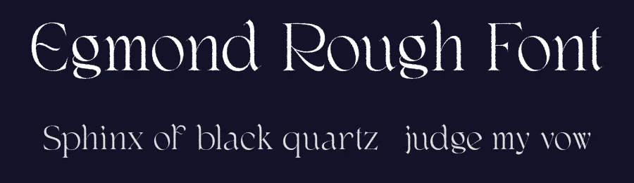 Egmond Rough Font by craftsupplyco — Display Font — thumbnail 2