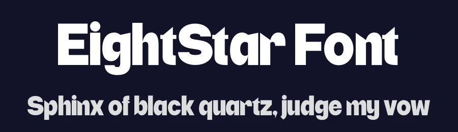 EightStar Font by timelesstype.co — Serif Font — thumbnail 2