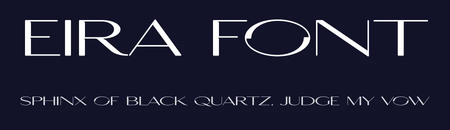 Eira Font by vpcreativeshop — Display Font — thumbnail 2