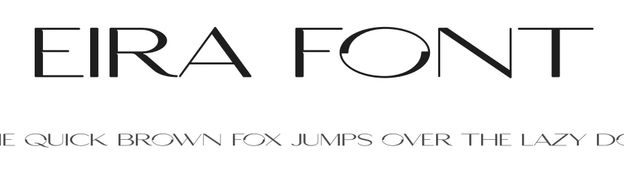 Eira Font by vpcreativeshop — Display Font