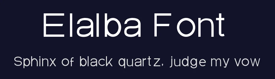 Elalba Font by Citlalli Hg — Sans Serif Font — thumbnail 2