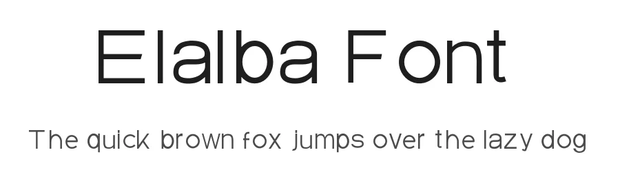 Elalba Font by Citlalli Hg — Sans Serif Font