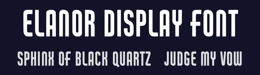 Elanor Display Font by Maulana Creative — Display Font — thumbnail 2