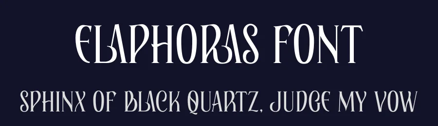 Elaphoras Font by Storytype — Serif Font — thumbnail 2
