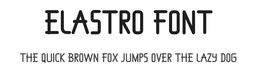 Elastro Font by Koplexsstudio — Display Font