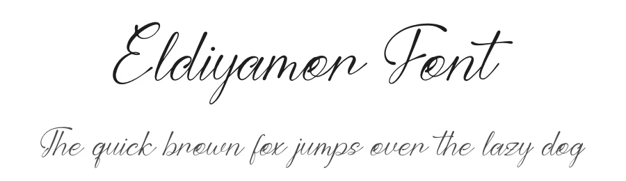 Eldiyamor Font by Gracetypestudio — Script Handwritten Font
