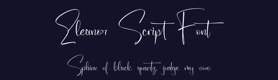 Eleanor Script Font by letterfabric — Script Handwritten Font — thumbnail 2