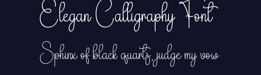 Elegan Calligraphy Font by creativeletter — Script Handwritten Font — thumbnail 2