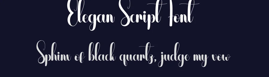 Elegan Script Font by andikastudio — Script Handwritten Font — thumbnail 2