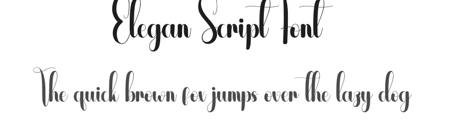 Elegan Script Font by andikastudio — Script Handwritten Font