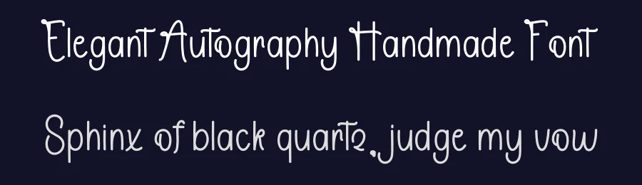 Elegant Autography Handmade Font by freshtypeink — Display Font — thumbnail 2