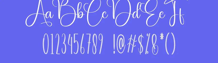 Elegant Calligraphy Font by creativeletter — Script Handwritten Font — thumbnail 3