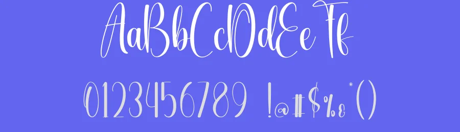 Elegant Calligraphy Font by creativeletter — Script Handwritten Font — thumbnail 3