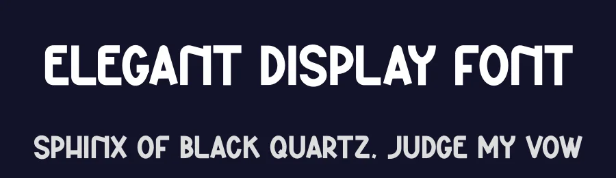 Elegant Display Font by andikastudio — Display Font — thumbnail 2