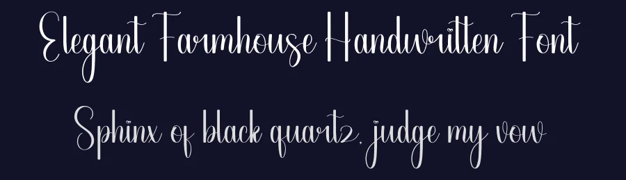 Elegant Farmhouse Handwritten Font by andikastudio — Script Handwritten Font — thumbnail 2