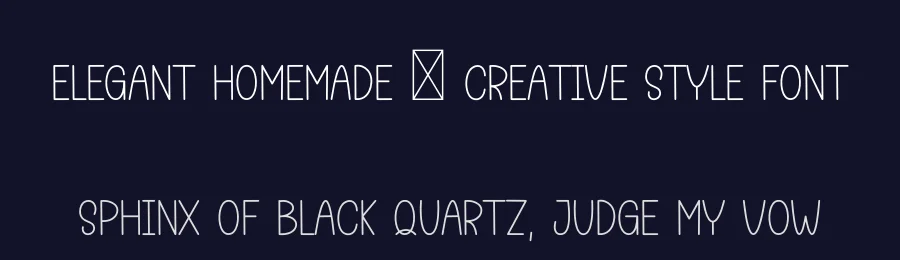Elegant Homemade – Creative Style Font by freshtypeink — Display Font — thumbnail 2