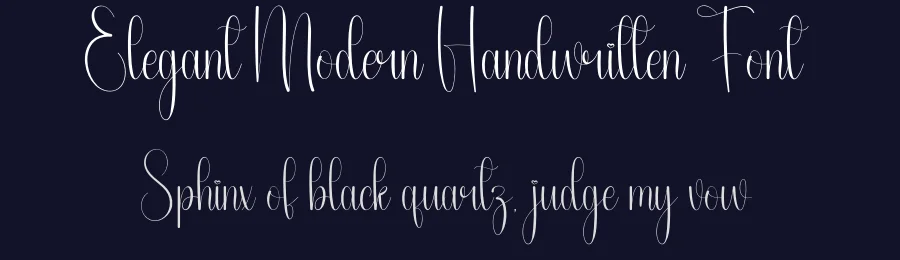 Elegant Modern Handwritten Font by andikastudio — Script Handwritten Font — thumbnail 2