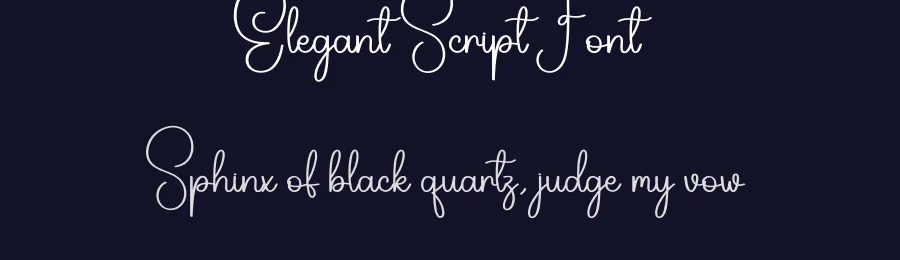 Elegant Script Font by creativeletter — Script Handwritten Font — thumbnail 2