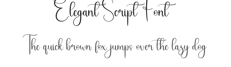 Elegant Script Font by andikastudio — Script Handwritten Font