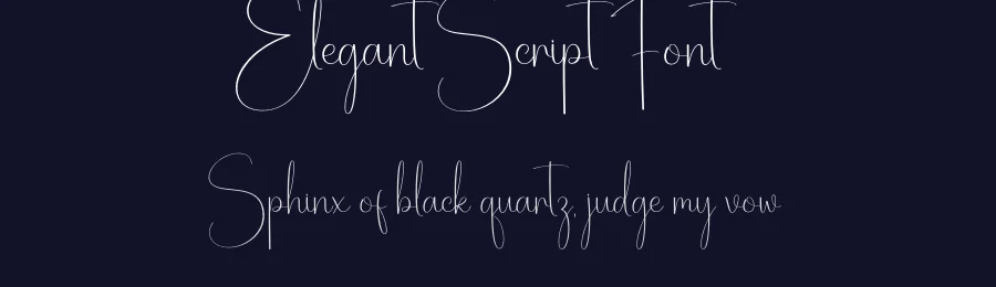 Elegant Script Font by creativeletter — Script Handwritten Font — thumbnail 2