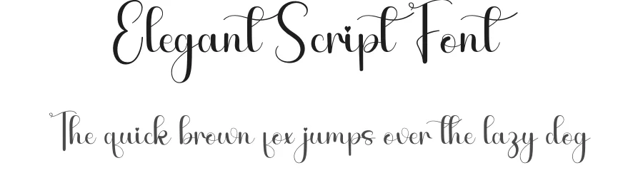 Elegant Script Font by andikastudio — Script Handwritten Font
