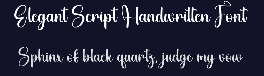 Elegant Script Handwritten Font by andikastudio — Script Handwritten Font — thumbnail 2