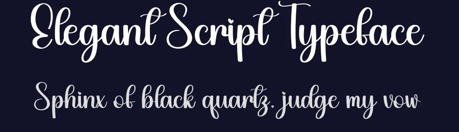Elegant Script Typeface by andikastudio — Script Handwritten Font — thumbnail 2