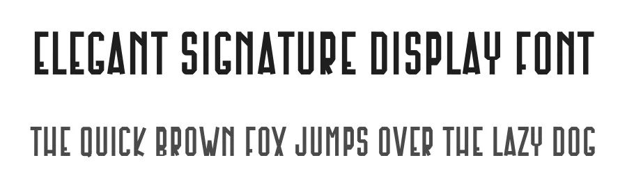 Elegant Signature Display Font by freshtypeink — Display Font