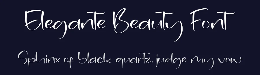 Elegante Beauty Font by letterfabric — Script Handwritten Font — thumbnail 2