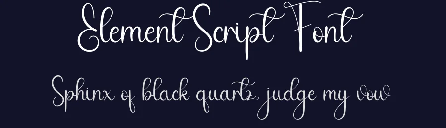 Element Script Font by andikastudio — Script Handwritten Font — thumbnail 2