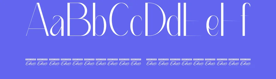 Element Tail Font by edricstudio — Sans Serif Font — thumbnail 3