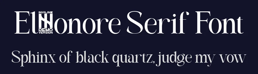 Eléonore Serif Font by Inviline.co — Serif Font — thumbnail 2