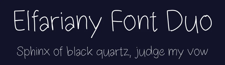 Elfariany Font Duo by Lettertype Studio — Script Handwritten Font — thumbnail 2