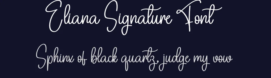 Eliana Signature Font by creativeletter — Script Handwritten Font — thumbnail 2