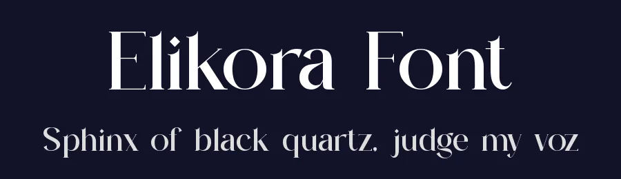 Elikora Font by ErmediaStudio — Serif Font — thumbnail 2