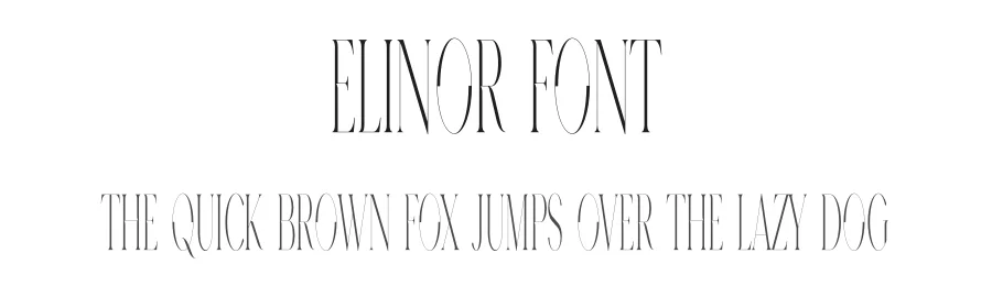 Elinor Font by vpcreativeshop — Display Font