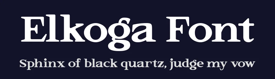 Elkoga Font by prioritype — Serif Font — thumbnail 2