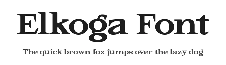 Elkoga Font by prioritype — Serif Font
